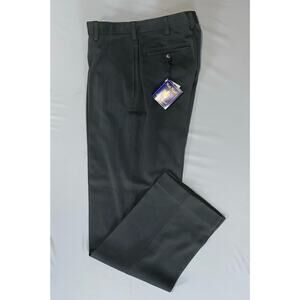 Nat Nast Luxury Originals Silk Blend Flat Front Relaxed Fit Chino Pants. 33X33.